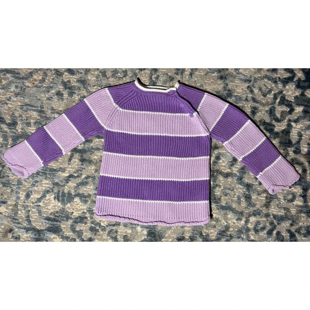 The Children’s Place Girl’s Lilac and Purple Sweater size 4T